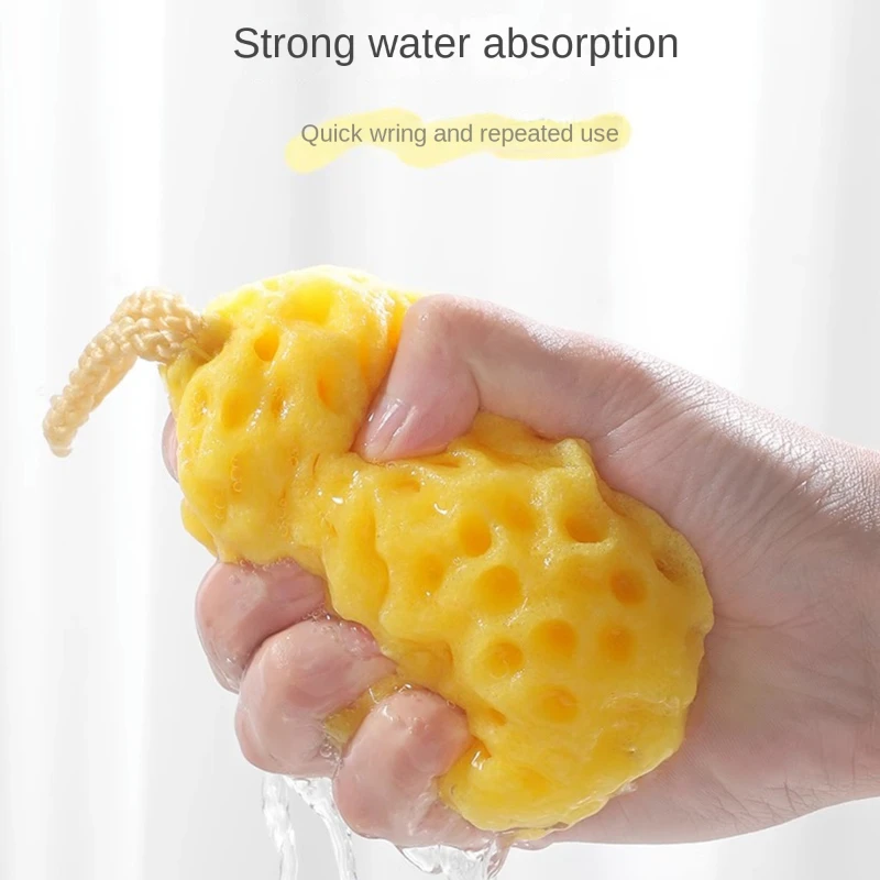 Esponja de baño de malla suave para bebé – Cuidado delicado - imagen 2