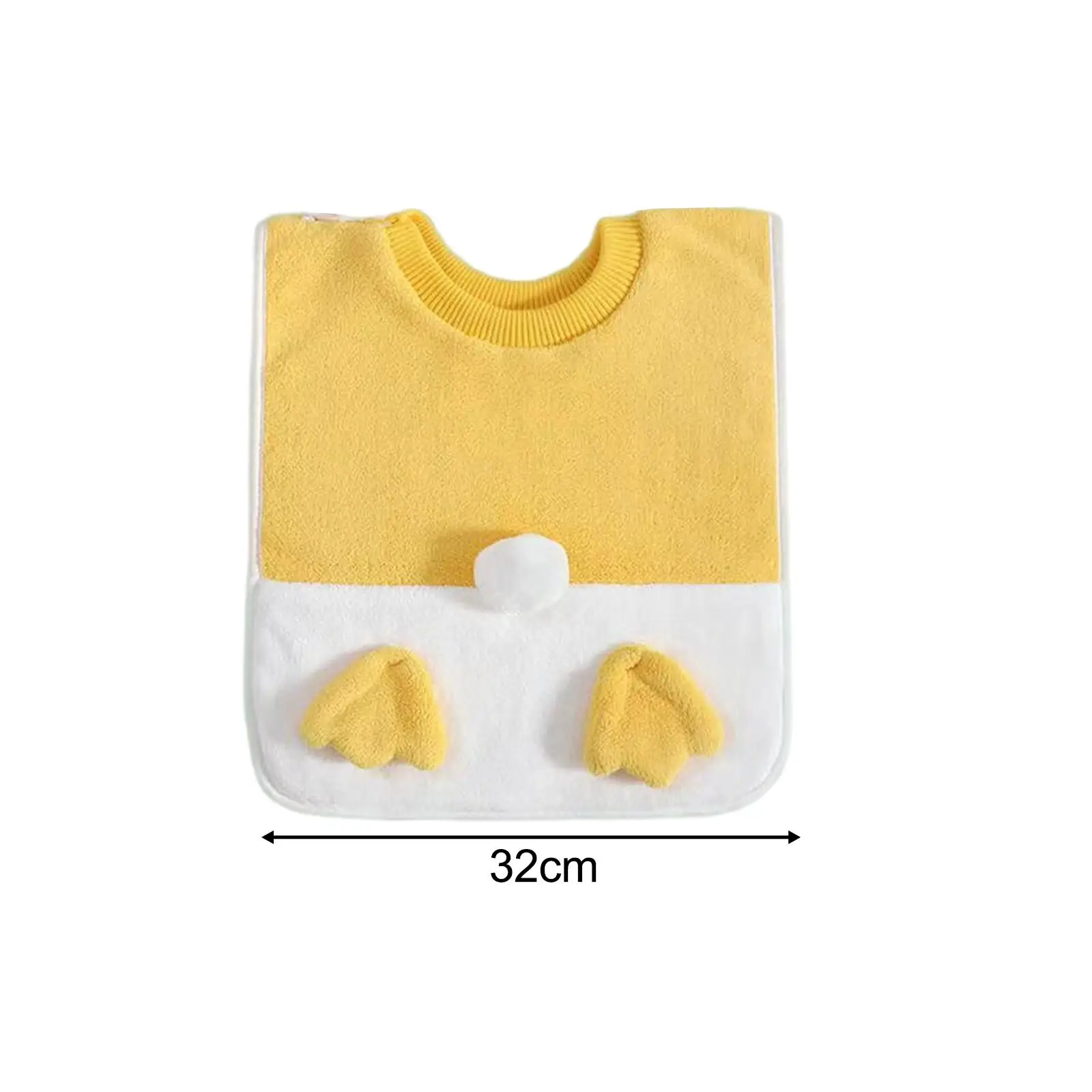 Kid Bib Saliva Towels Waterproof Child Brushing Bib without Wetting Clothes Easy