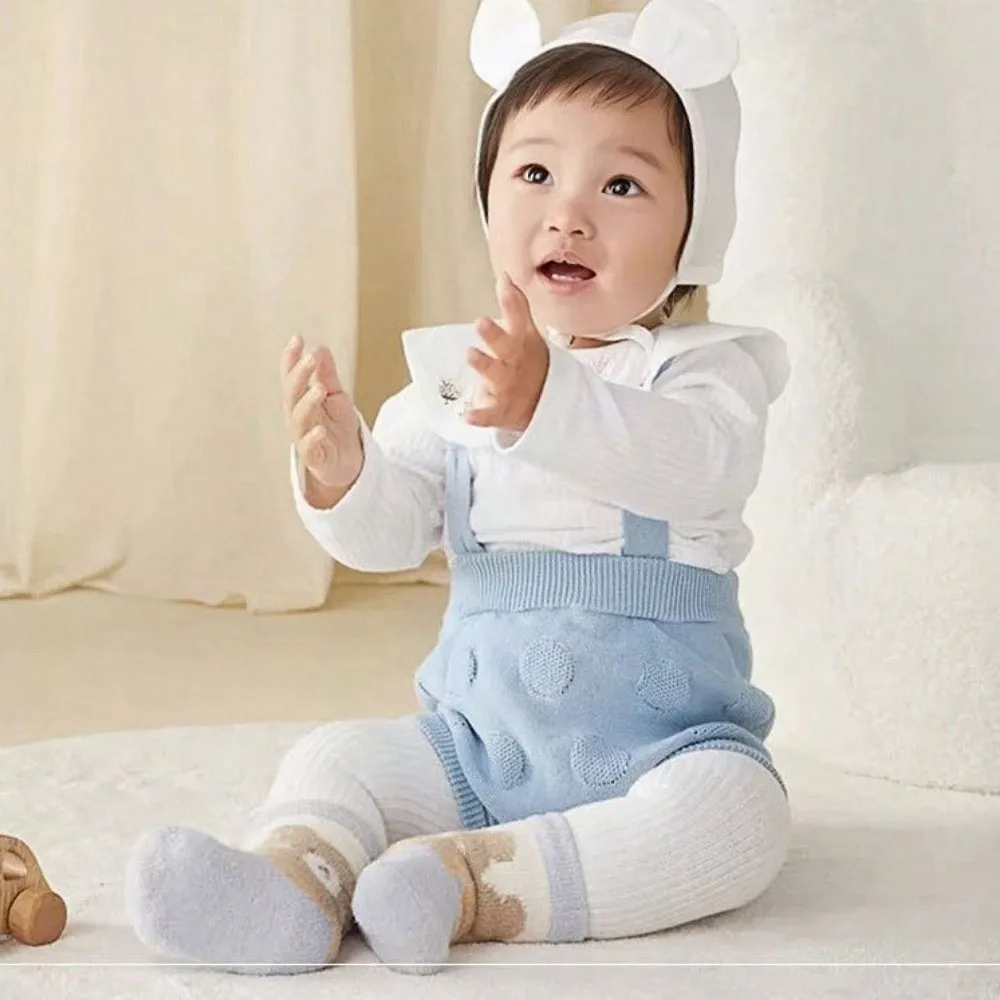 Calcetines de tubo medio de dibujos animados lindos de moda calcetines gruesos cómodos calcetines cálidos a prueba de frío para bebé - imagen 5