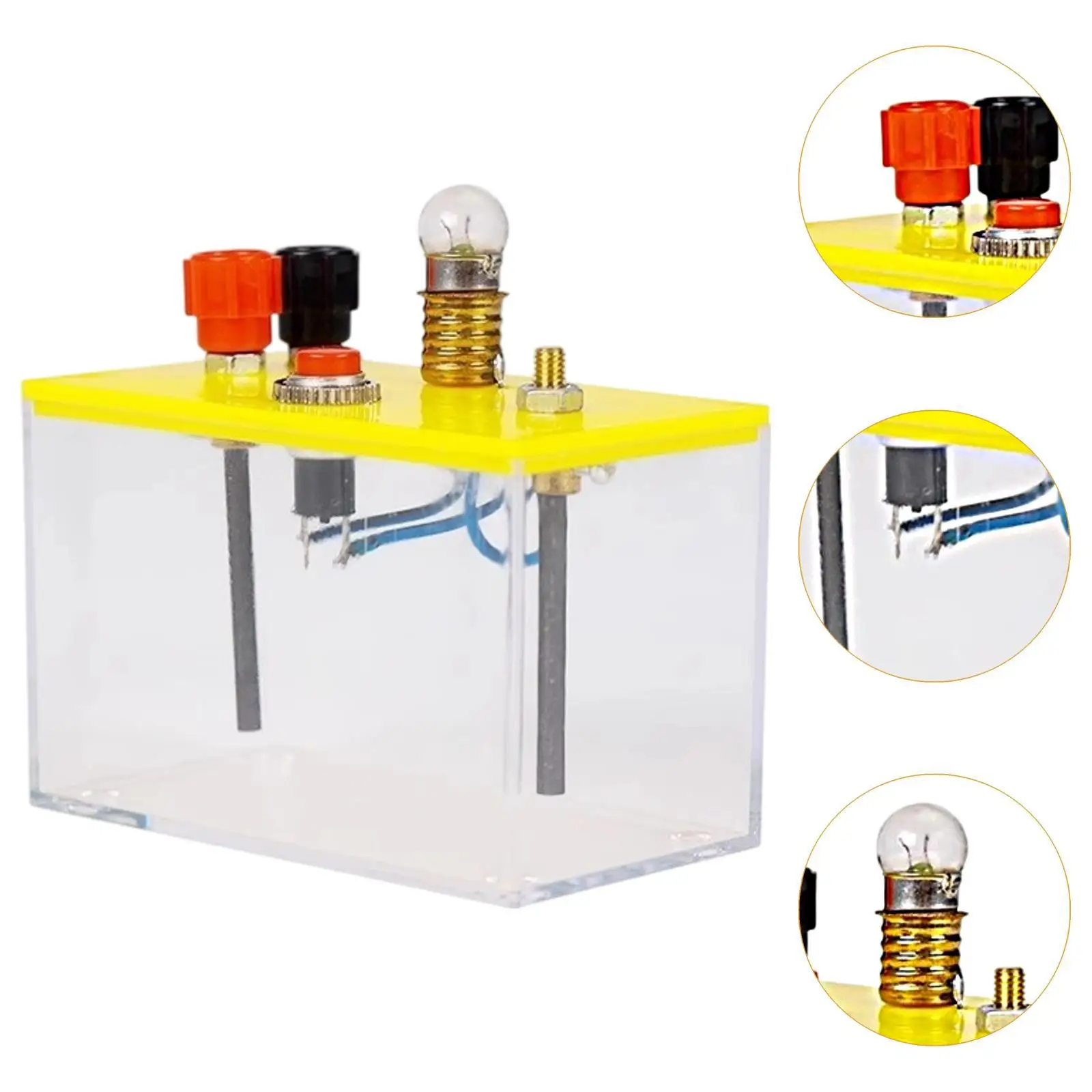 Mini Solution Conductivity Experiment Electricity Experiment Toy for Kids Mini Solution Conductivity Experiment Electricity Experiment Toy for Kids