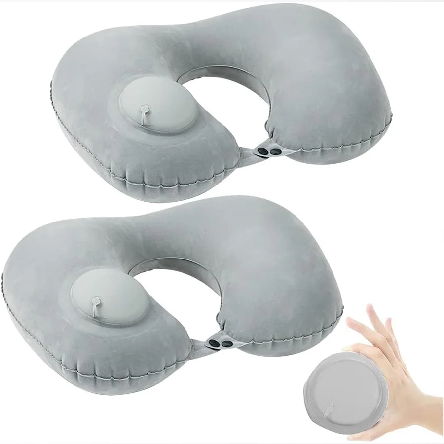 Almohada cervical infantil inflable para viajes y camping - imagen 5