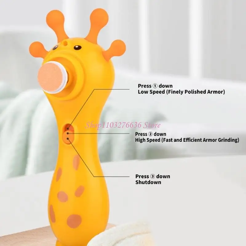 R6FD Tecnología pulido suave Agarre ergonómico 2 modos potencia Herramienta aseo infantil - imagen 5