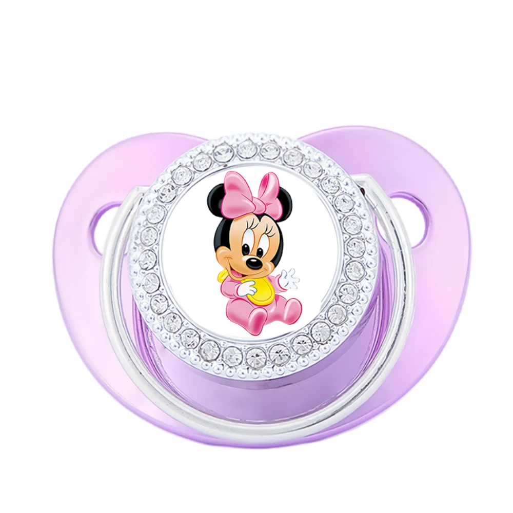 Chupete de nuevo color, chupete lujoso para bebé, chupete de silicona para recién nacido, tetinas brillantes para bebé, gel de dentición masticable sin BPA para bebé - imagen 2