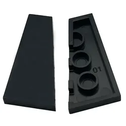Bloques técnicos de construcción – 100 placas de cuña 2x4 para niños