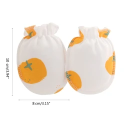 Guantes antiarañazos para bebé recién nacido 0-3 meses - Unisex