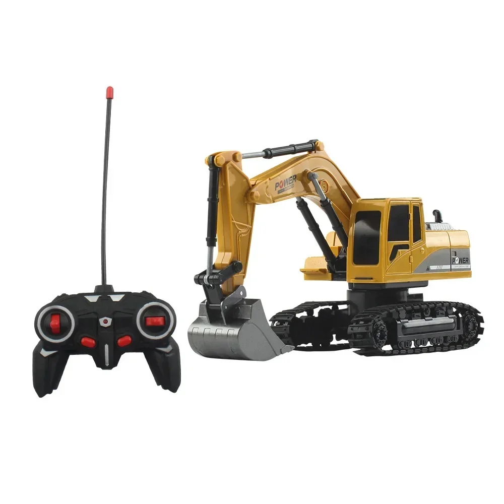 Excavadora teledirigida con luces y sonido – Giro 360° aleación - imagen 4