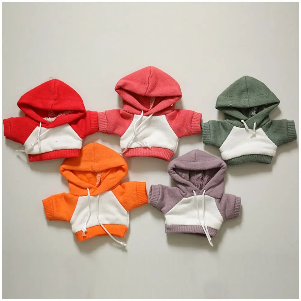 Sudadera con capucha de algodón para niños, ropa informal hecha a mano, bonita ropa de moda, accesorios para muñecas, juguetes para niños, 10cm