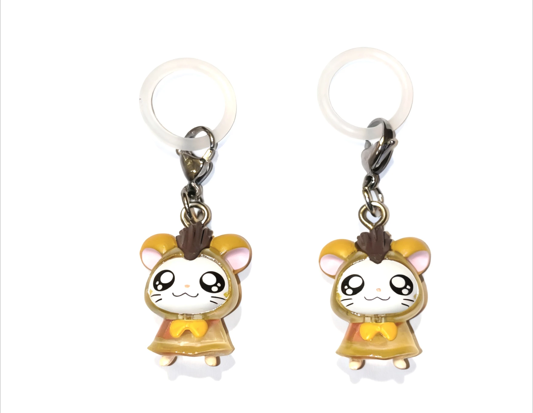 Juguetes cápsula originales kawaii Hamster Mejirushi ¡Accesorio Churi! Botella de paraguas Mark langosta cierre anillo colgante figuras - imagen 4