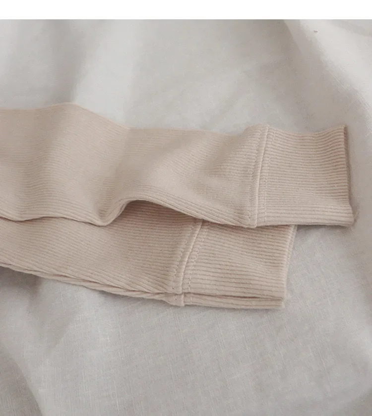 Pijama bebé punto acanalado suave con cuello de botón - imagen 3