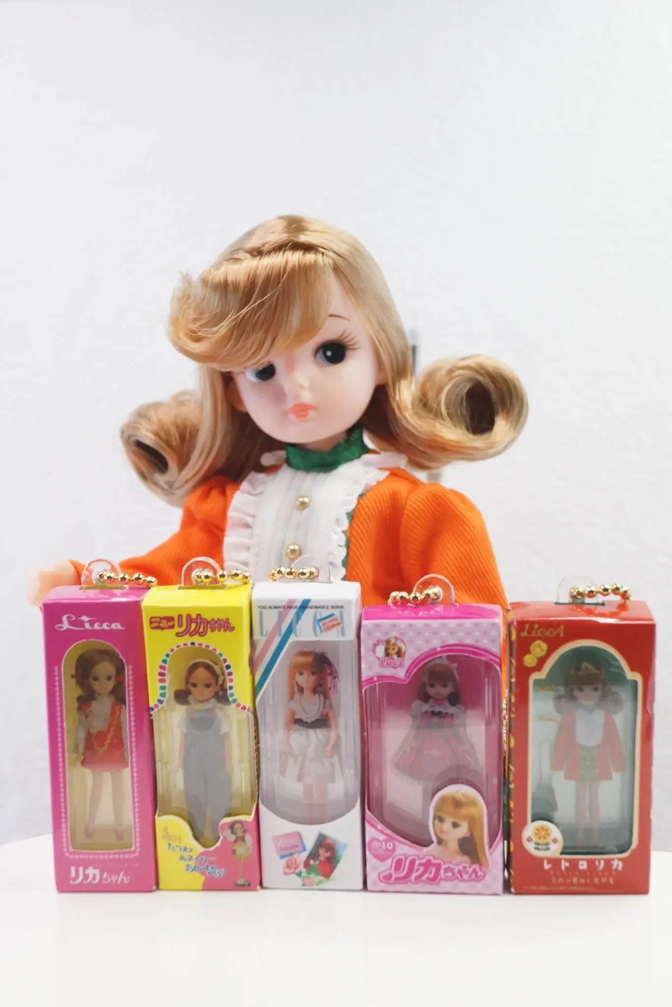 TakaraTomyArts juguetes cápsula kawaii vestir muñecas de niña en caja colección de paquetes en miniatura de éxito parte 2 figuras colgantes - imagen 3