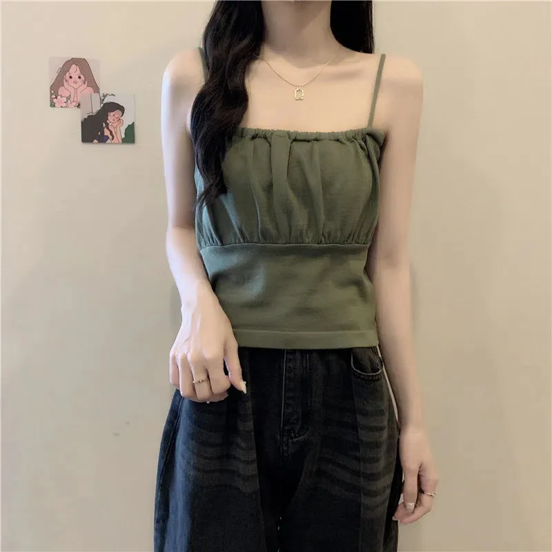 Chaleco liso ajustado para niña – Estilo francés chic - imagen 4