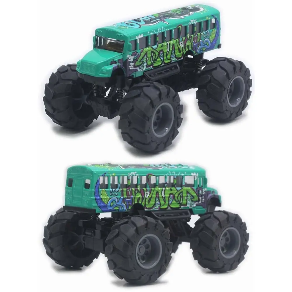 Autobús escolar de metal fundido – Juguete educativo para niños - imagen 3