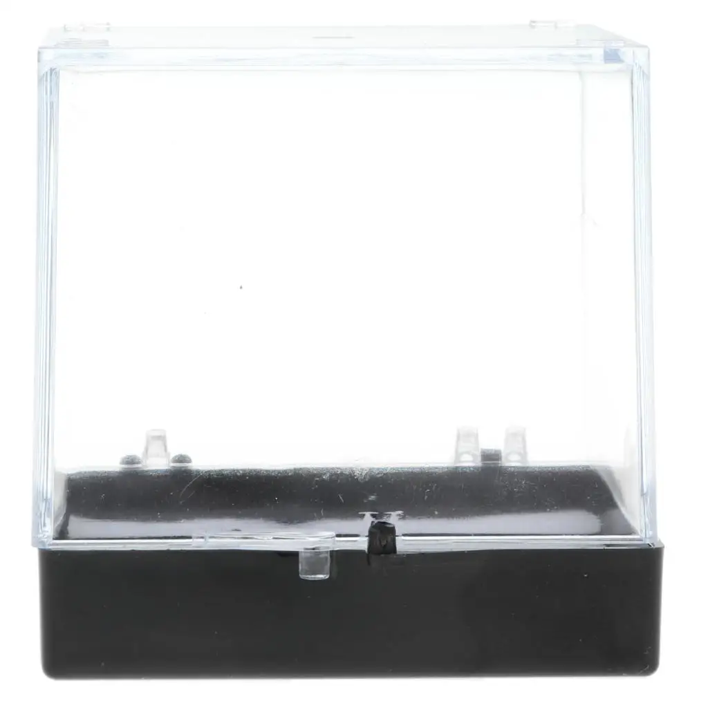 Transparent Display Case Small display box for Rock & Mineral Collectibles Gift