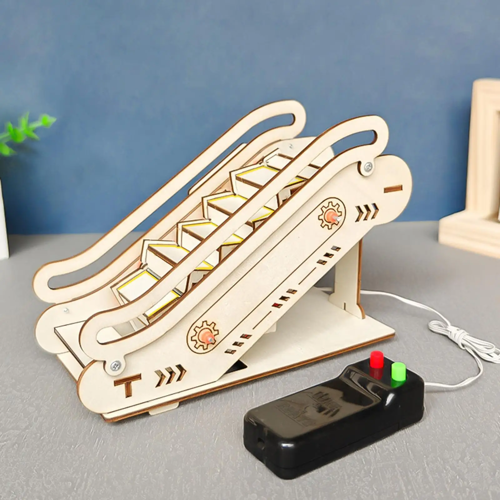 Electric Conveyor Belt Model Practical Skills Developing Intelligent Educational Toy Science Experiment for Adults Birthday Gift