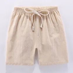 Pantalones cortos de algodón transpirables para niño