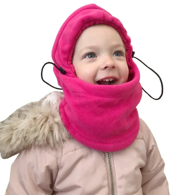Gorro de felpa térmica con capucha para bebé y niños - imagen 5