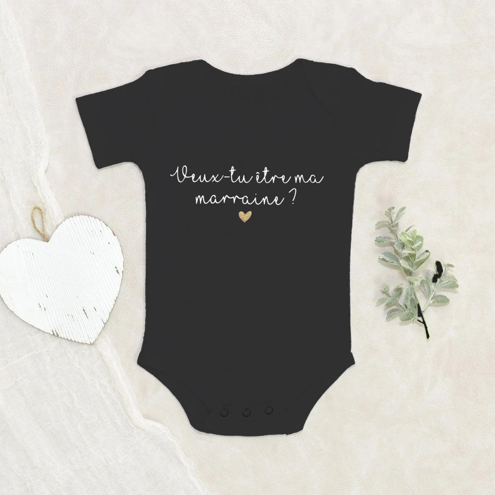 Pelele estampado para madrina de bebé recién nacido - imagen 2