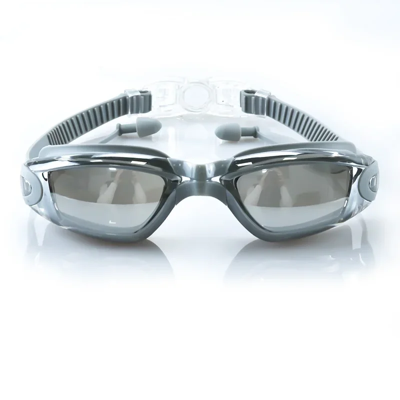 Gafas de natación profesionales antivaho para adultos, lentes de protección UV para hombres y mujeres, gafas de natación de silicona ajustables impermeables - imagen 5