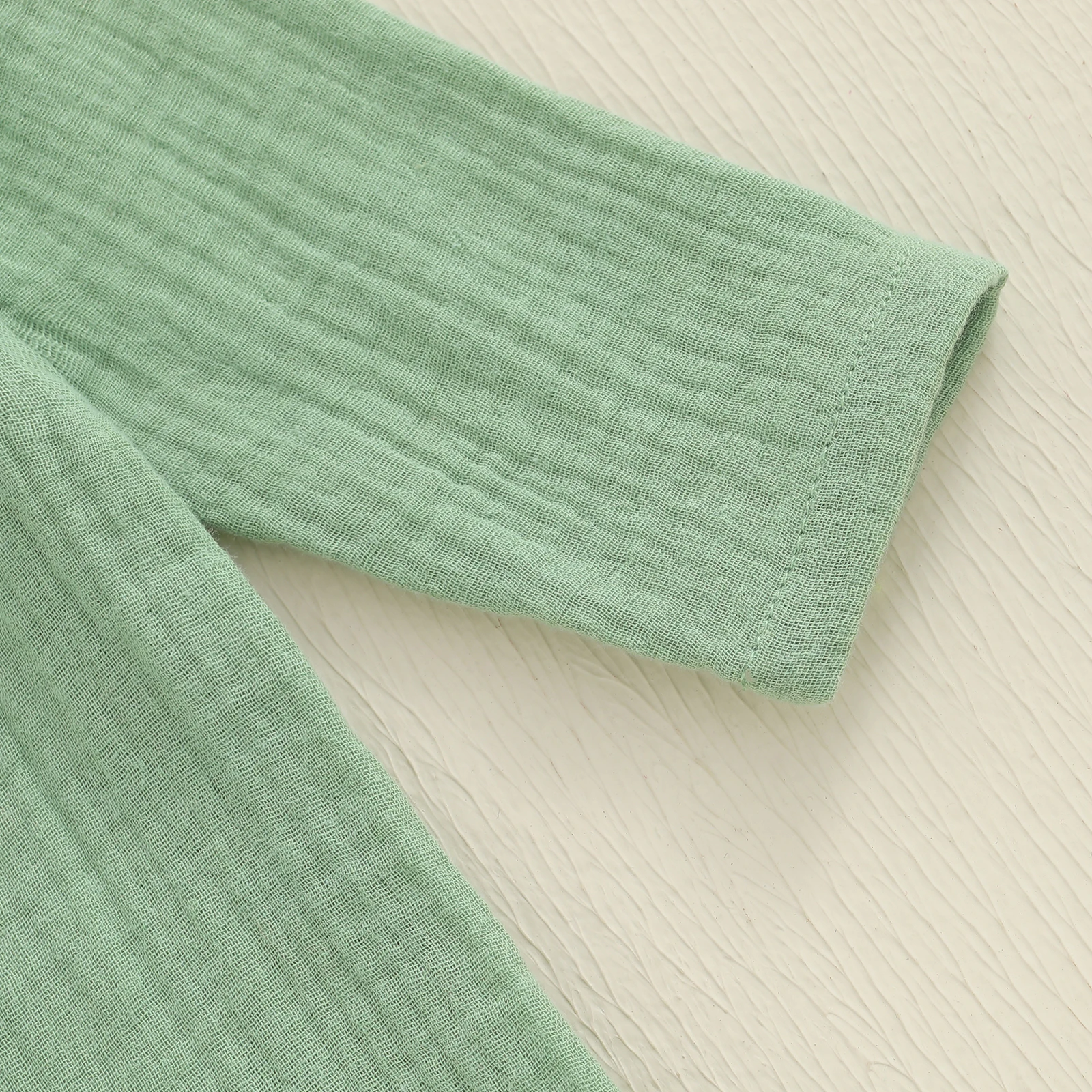 SUNSIOM Mameluco para bebé recién nacido con temática de dinosaurio, cuello redondo, manga larga, abotonada, mono largo con sombrero - imagen 5