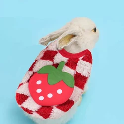 Suéter polar bebé para invierno con estampado de conejo y gatito
