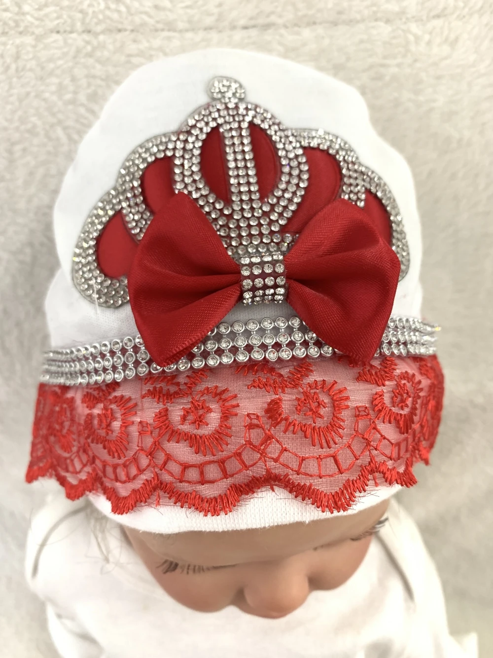 Conjunto de 5 piezas para bebé y niña, manta receptora, almohada, sombrero de cama, mitones, pelele - imagen 5