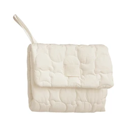 Colchoneta cambiador portátil de algodón para bebé – Cómoda y práctica