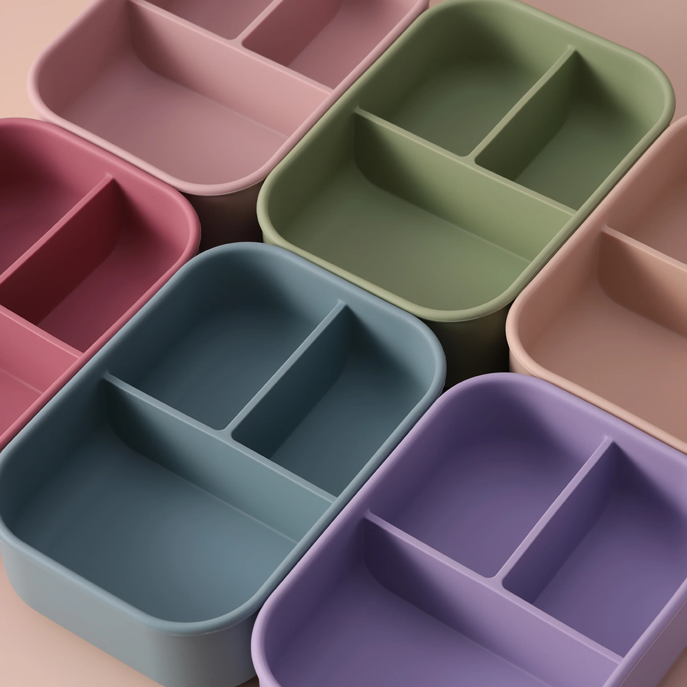 Fiambrera infantil de silicona hermética sin BPA - imagen 3
