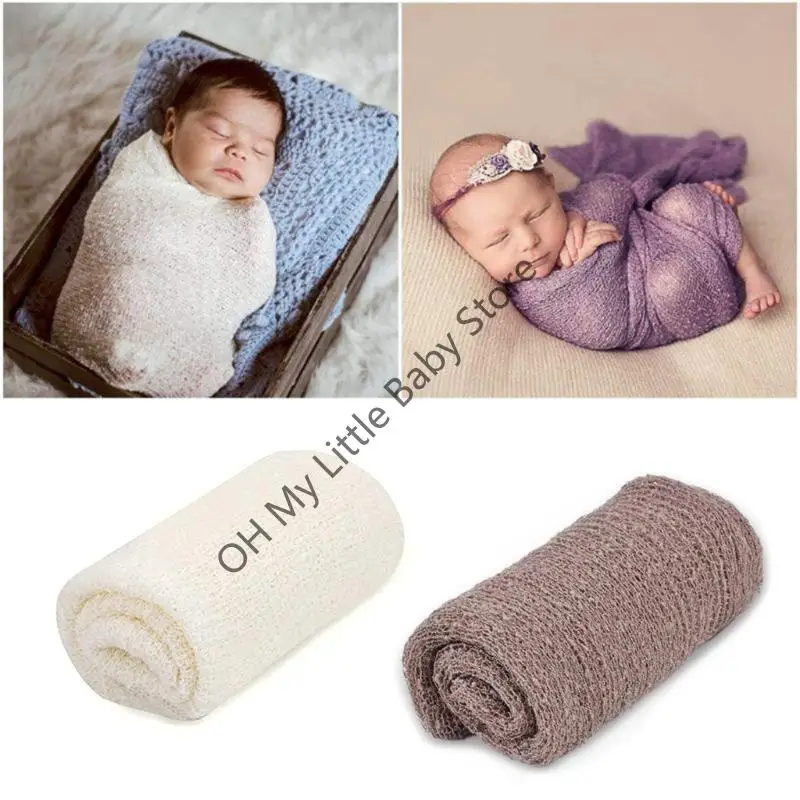 M76C Propiedades infantiles Props que envuelve manta bricolaje Props accesorios para fotos fotos para bebés - imagen 5