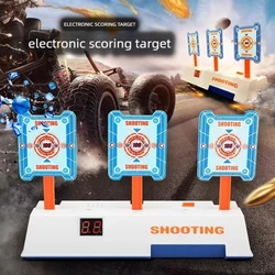 Juego de tiro electrónico con música y objetivo interactivo