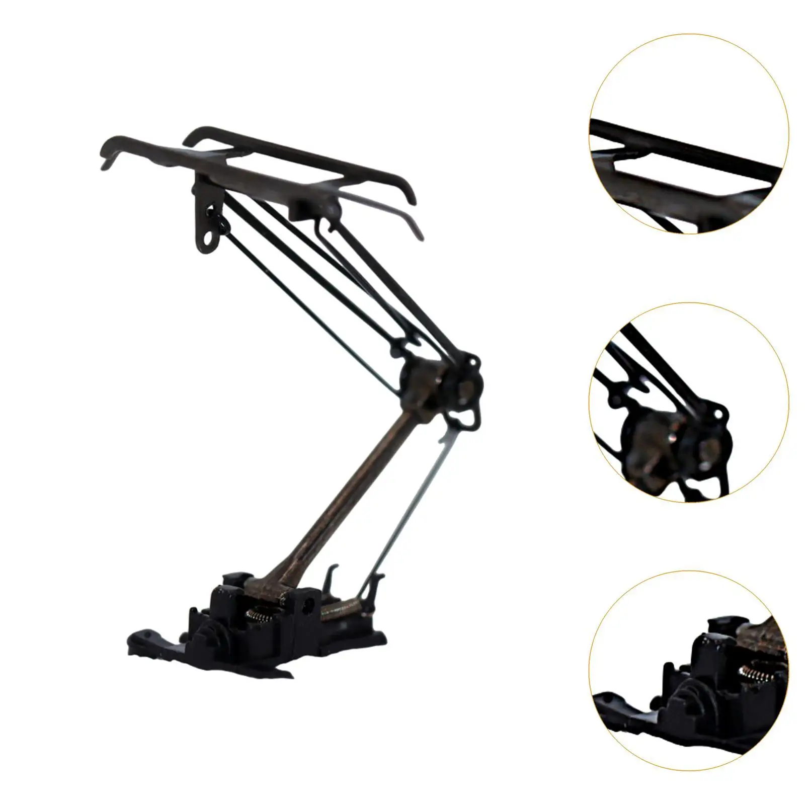 Pantógrafos de brazo 1/87, pieza de arco, accesorios de tren DIY para modelo de tren resistente - imagen 5