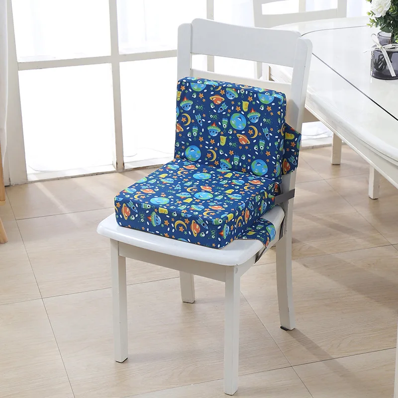 Cojín de asiento elevador de dibujos animados para niños, almohadilla Universal para silla alta para bebés y niños pequeños, juego de alimentación antideslizante para bebés de 1 a 8 años - imagen 3