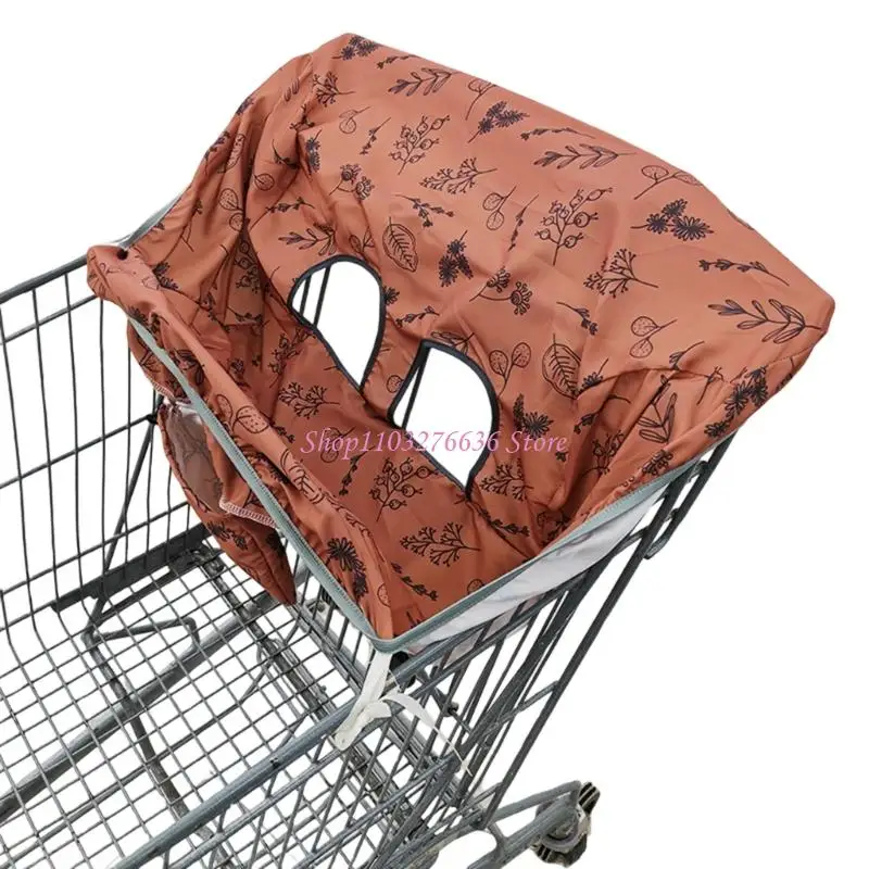 R6FD Lovely Pattern Baby Cart Manga Cart Cart Asiento Tapacre Diseño neutral - imagen 5