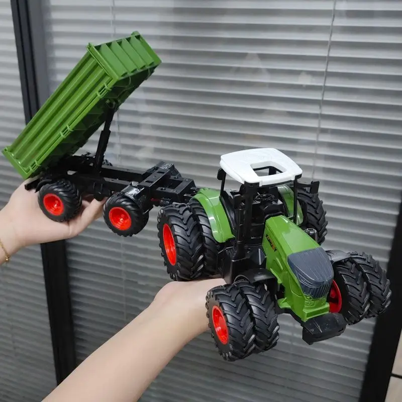 Tractor agrícola con remolque para niños - imagen 4
