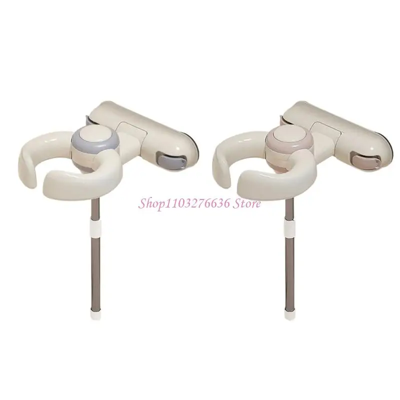 Reposapiés de baño para bebé con ventosas – Altura universal ajustable - imagen 2