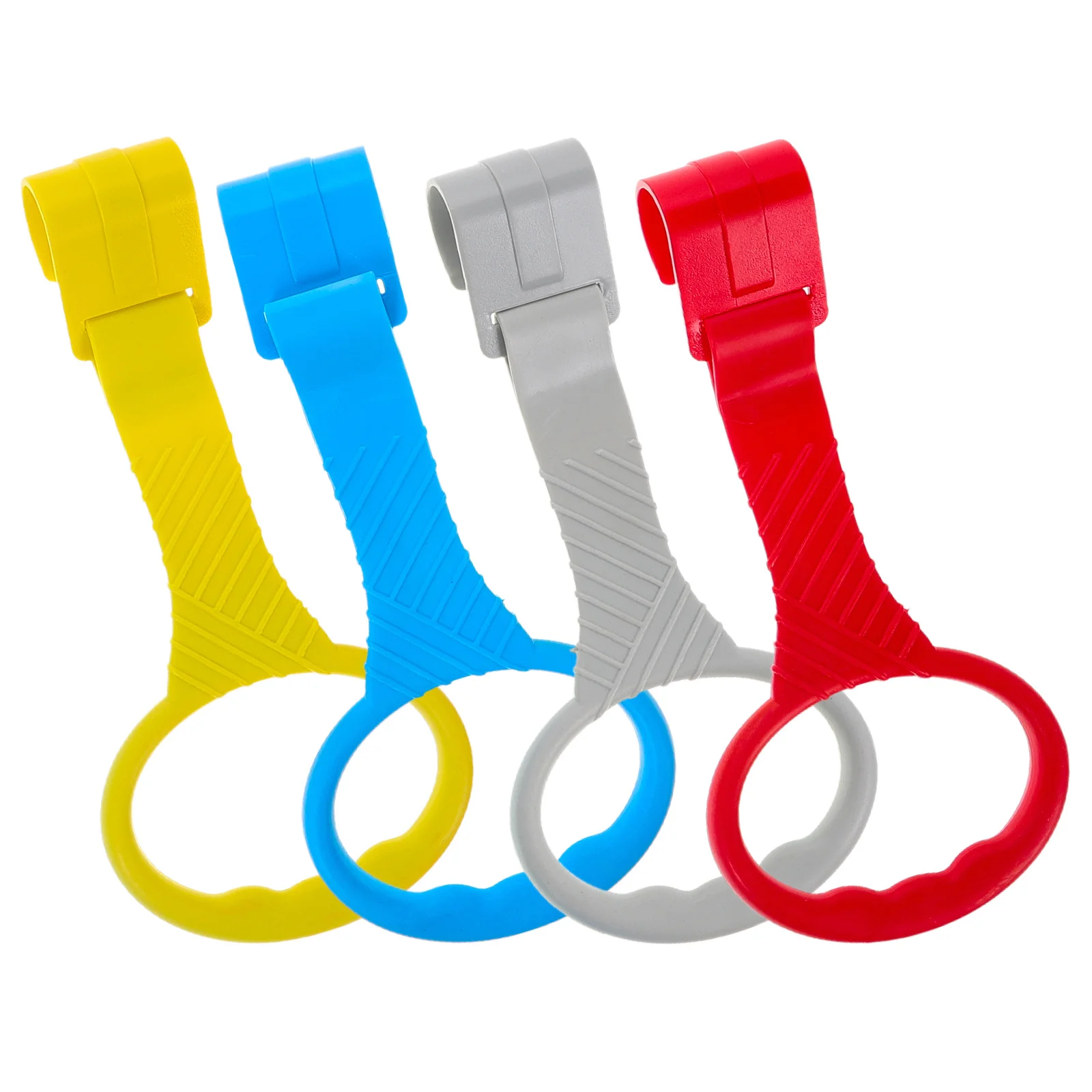 Anillos de dominadas para cuna infantil, asistencia de pie para bebé, barras de dominadas para guardería, ayuda para caminar, anillos de soporte para cama de bebé, 4 Uds. - imagen 3