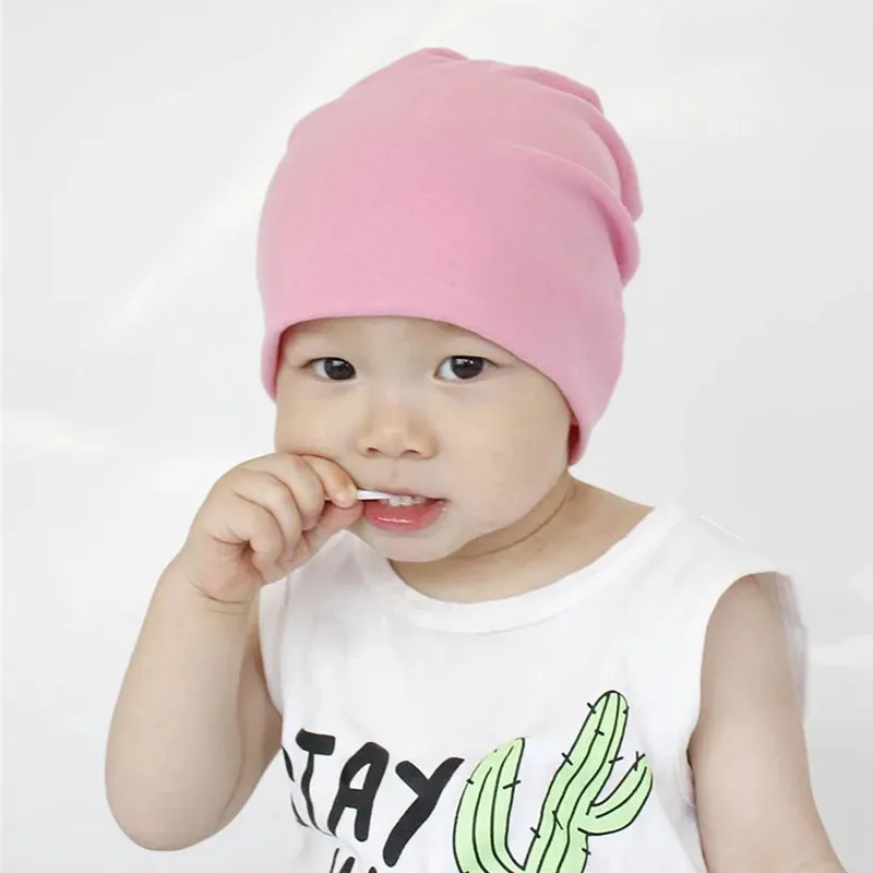 Gorro de algodón para bebé recién nacido – Tejido urbano - imagen 5