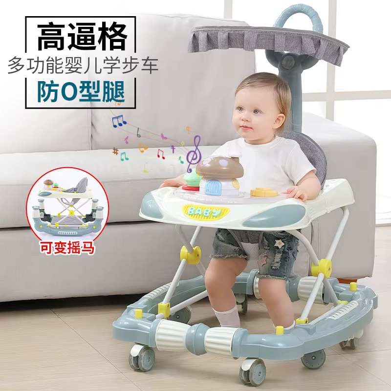 Andador para bebé antivuelco con patas en O – Multifuncional unisex