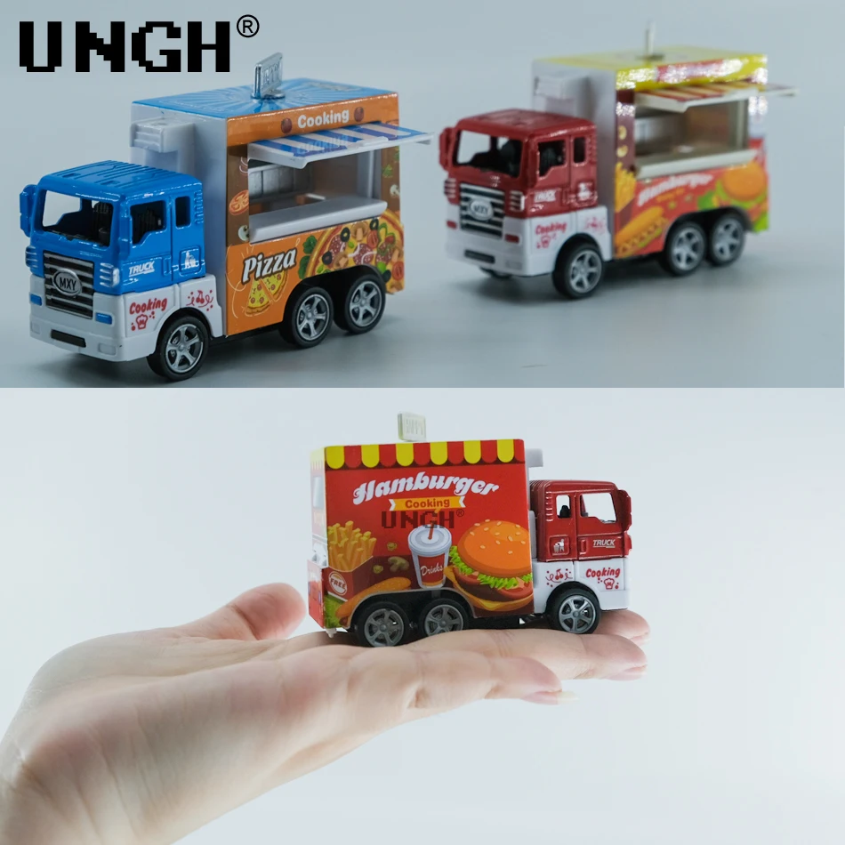 Juguete camión de comida rápida infantil educativo con dinosaurio - imagen 5
