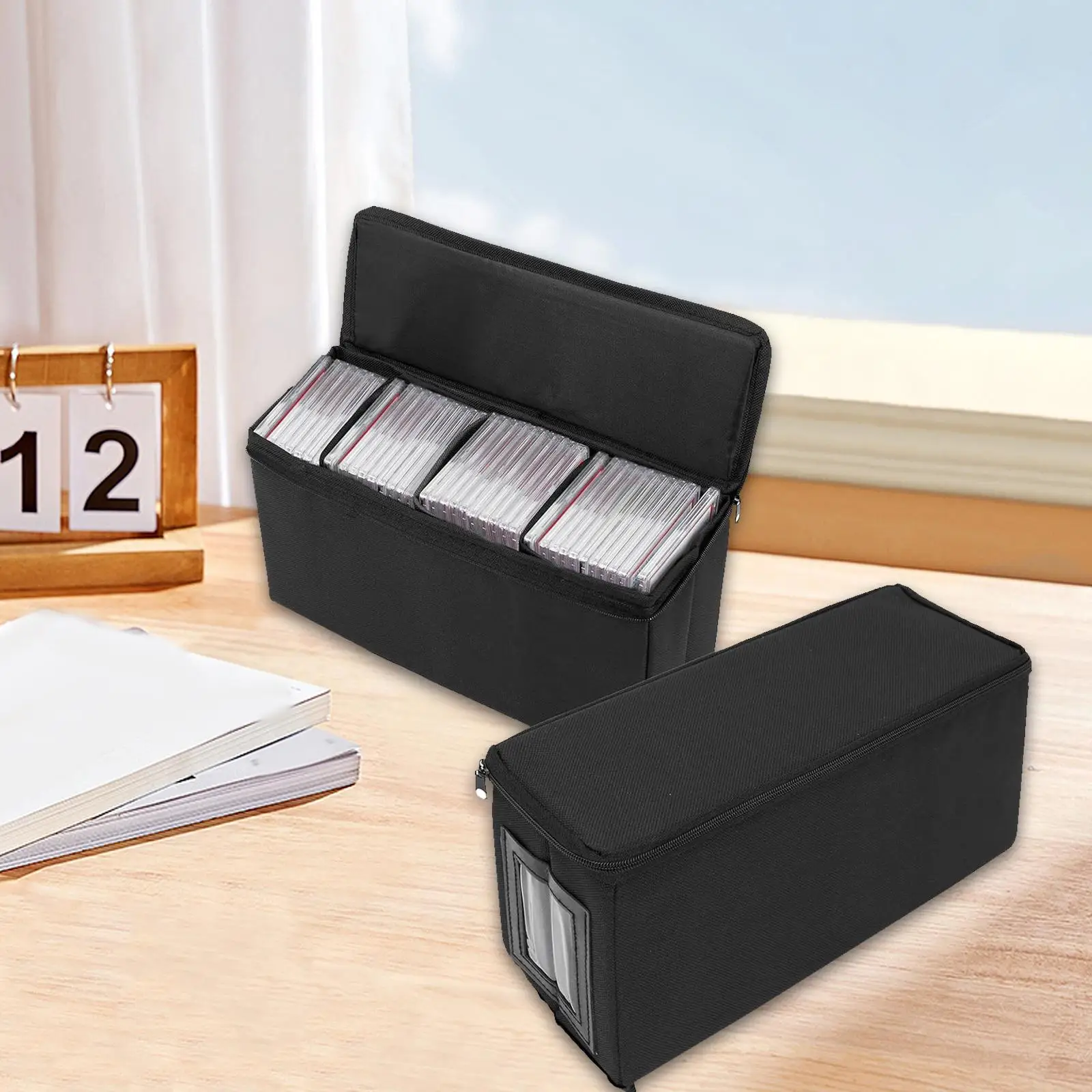 Graded Card Storage Box Game Cards Graded Card Travel Case Trading Card Case