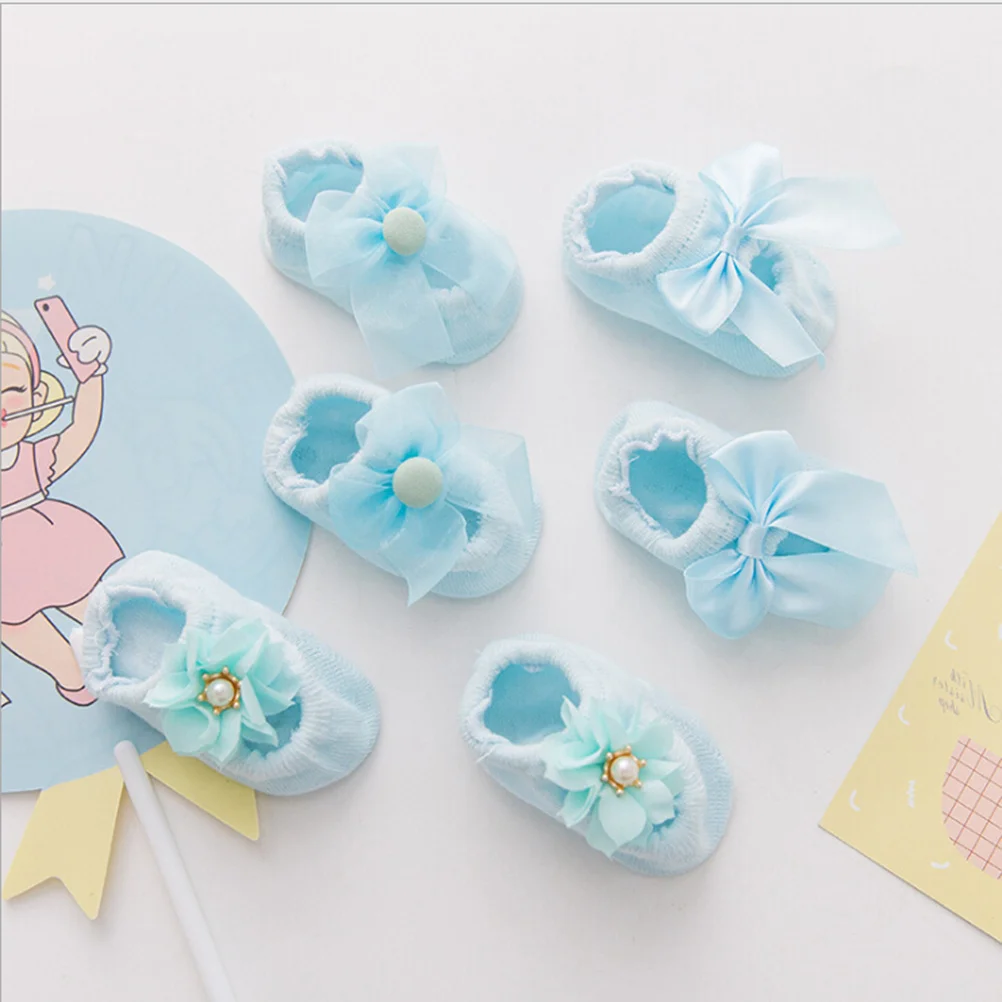 1 par de calcetines antideslizantes para bebé de 0 a 12 13-36 meses, calcetines antideslizantes de algodón suave y transpirable para niños pequeños, pantalones cortos para primavera y otoño - imagen 4