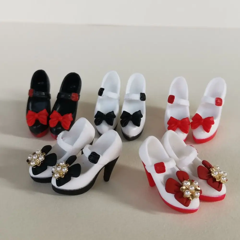 Zapatos DIY tacón alto multicolores para muñecas – Sandalias informales - imagen 4