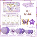 purple butterfly set