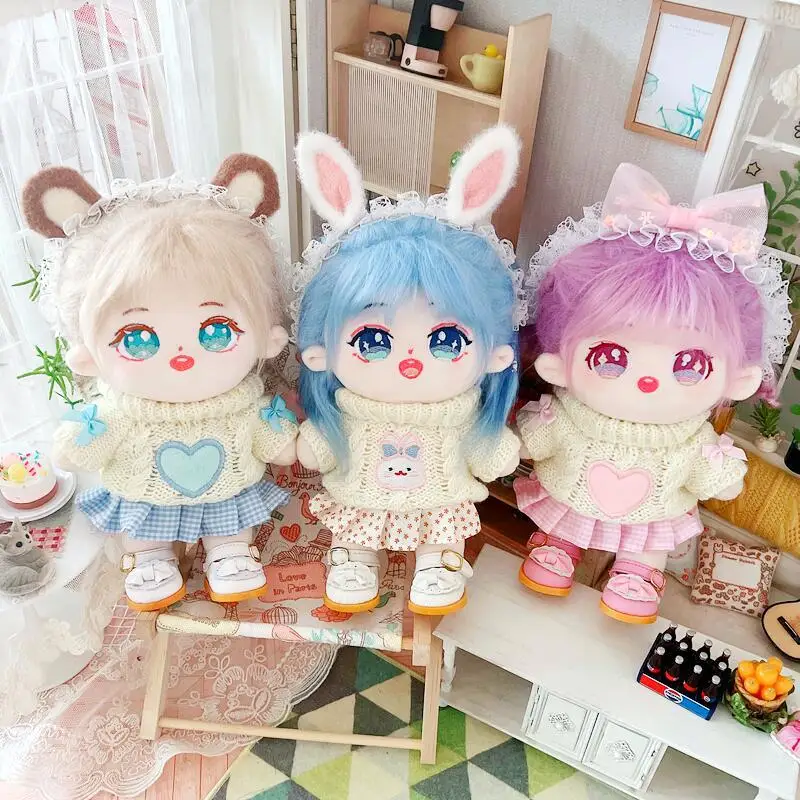 Ropa para muñecas coreanas – Conjunto estrella peluche - imagen 5