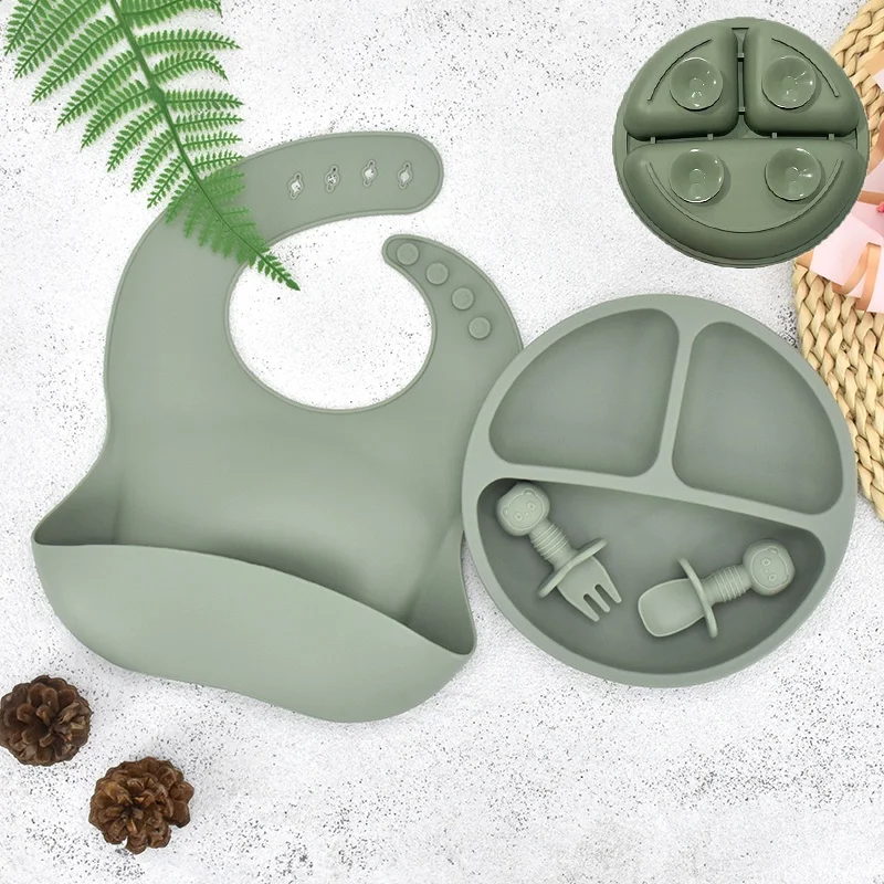 4pcs Army Green