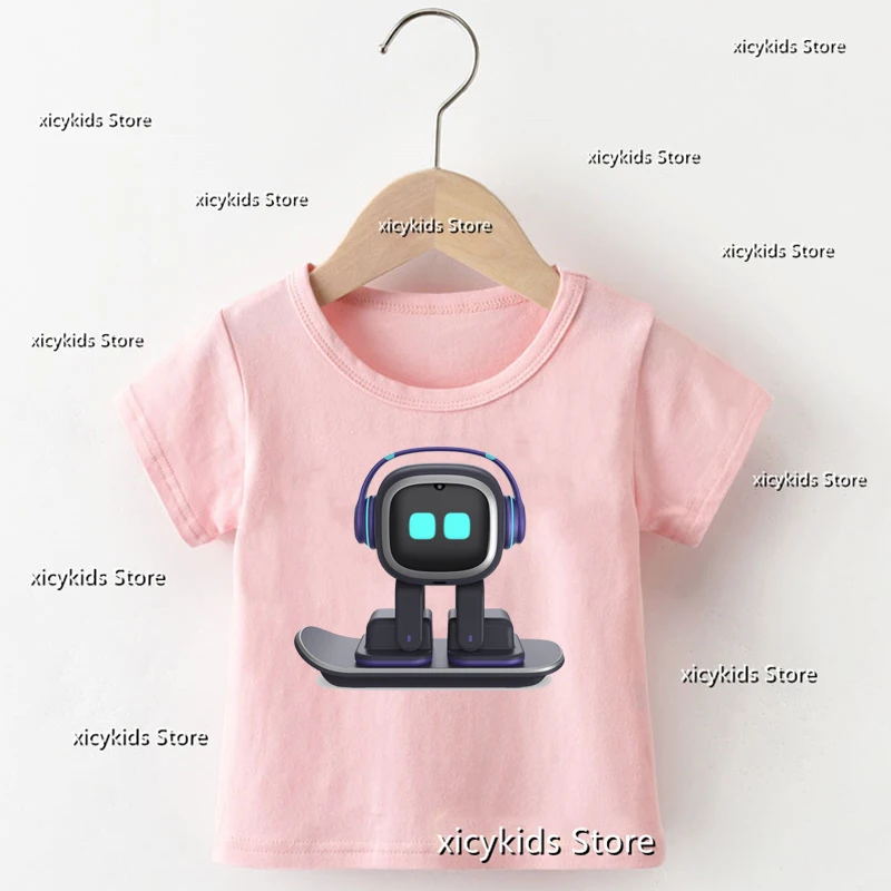 Camiseta Kawaii Emo Robot - Calidad y diseño superior