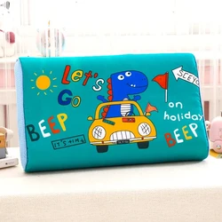 Funda de almohada infantil 44x27 cm - dibujos animados y látex