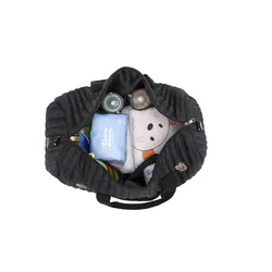 Bolsa de pañales espaciosa para viaje cambiador organizador impermeable