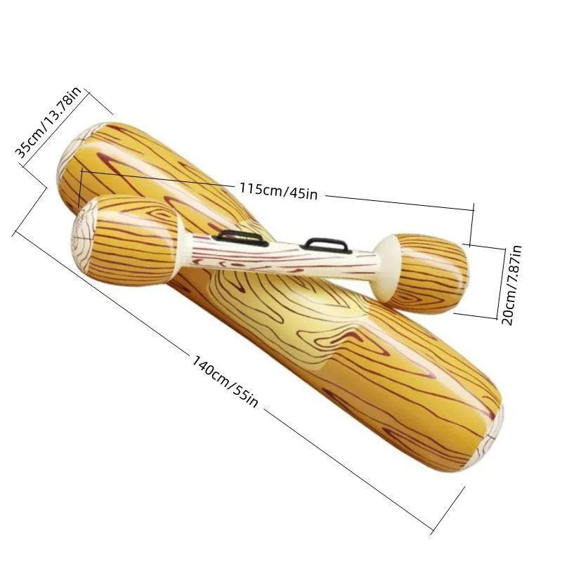Flotadores inflables para piscina de 4 piezas, balsas de piscina para 2 jugadores, juguetes flotantes para fiesta en la piscina de verano para niños y adultos - imagen 3