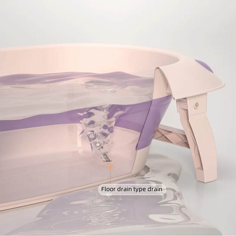 Bañera plegable para bebé de polipropileno portátil - imagen 5