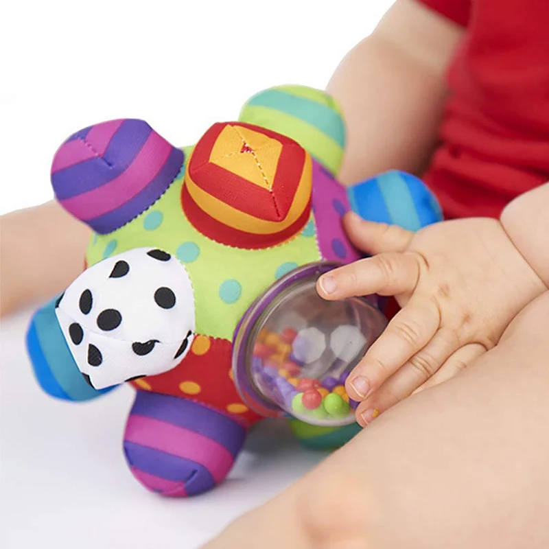 Sonajero sensorial de estimulación temprana para bebé recién nacido - imagen 3